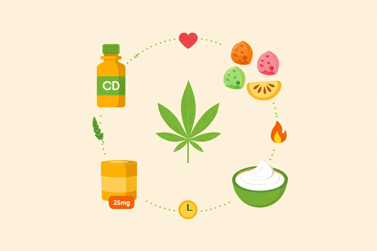 Cbd douleurs articulaires : gélule cbd et huile de cbd anti-inflammatoire