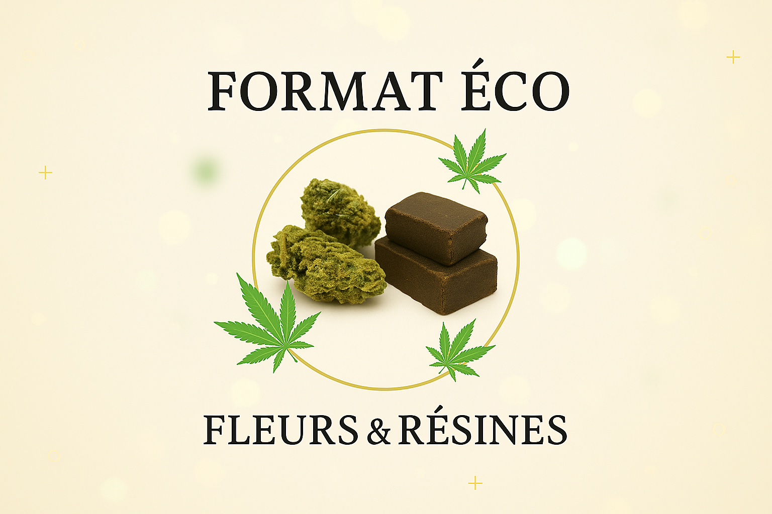 Format Économique 100G CBD - Résines & Fleurs XXL
