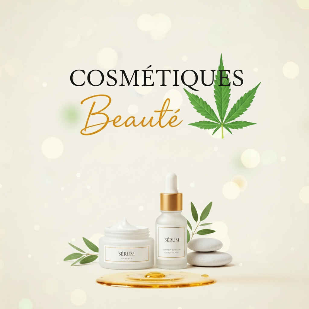 Cosmétiques au CBD