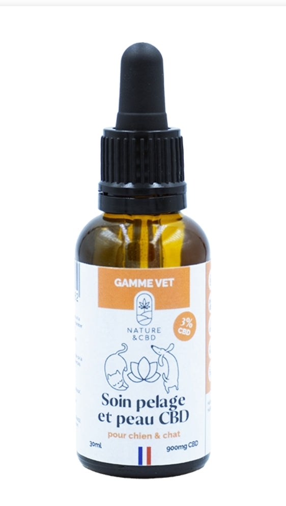 Huile soin pour pelage et peau 30ml