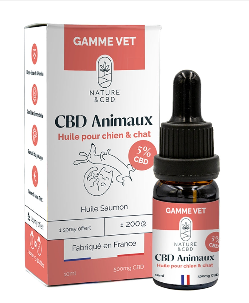 Huile CBD Saumon 5%