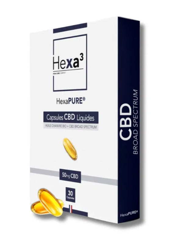 Capsules Huile CBD - HexaPURE