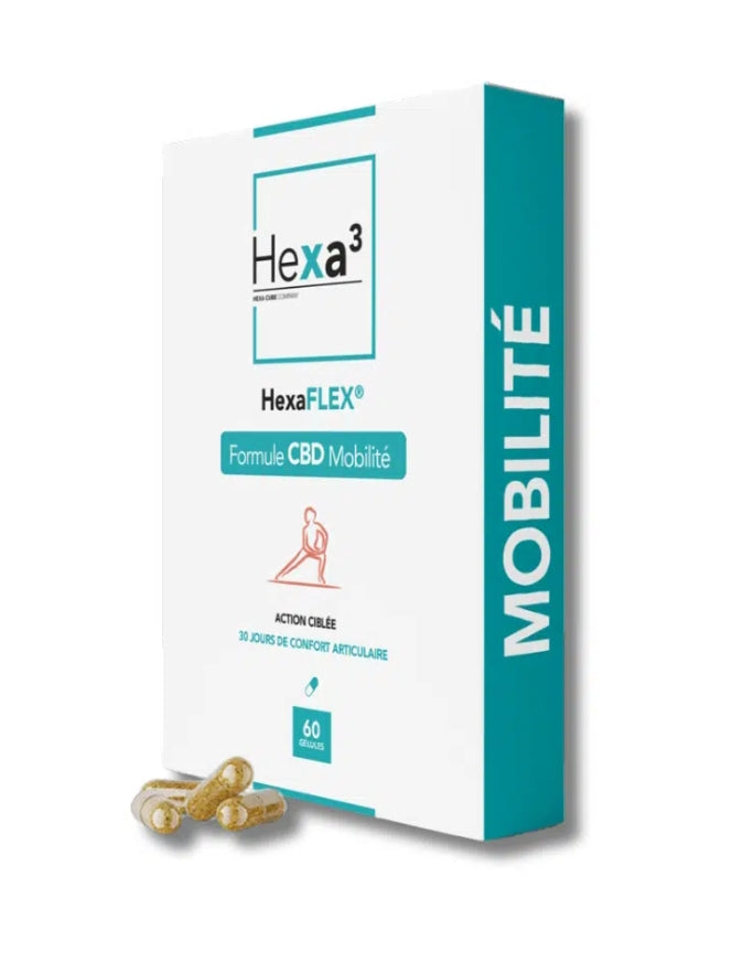 Gélules CBD Mobilité - HexaFLEX